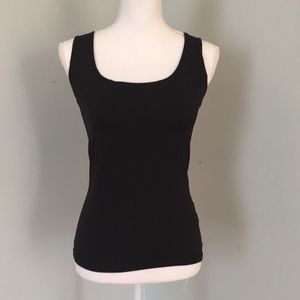 ZARA black scoop neck tank‎ top